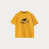 Vintage Flocked Animal Print T-Shirt – Men’s Cotton Summer Tee
